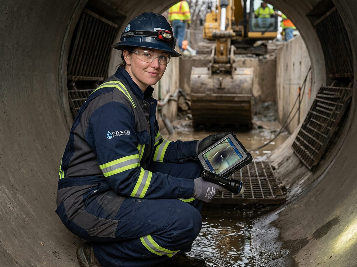 Sewer Line Inspection & Replacement in Saint Hedwig